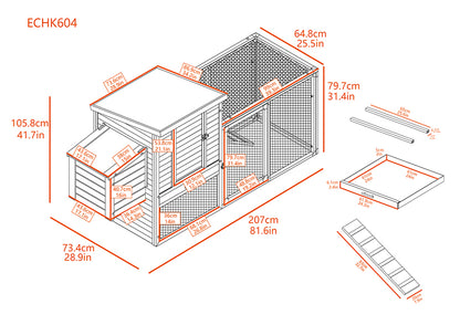 Sonoma Chicken Coop with Pen