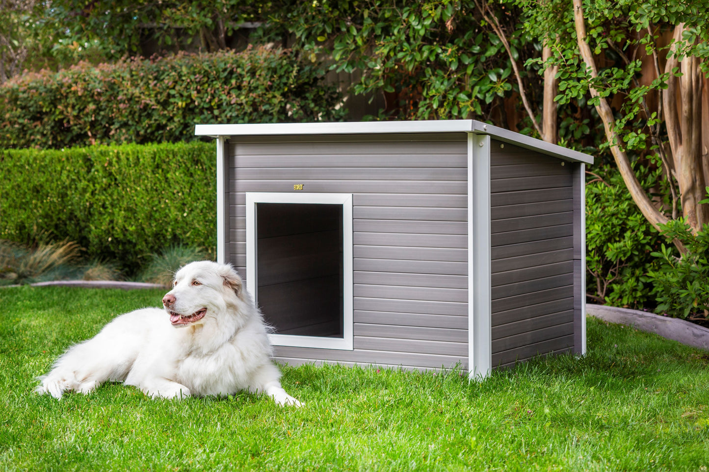 Casa para perros rústica