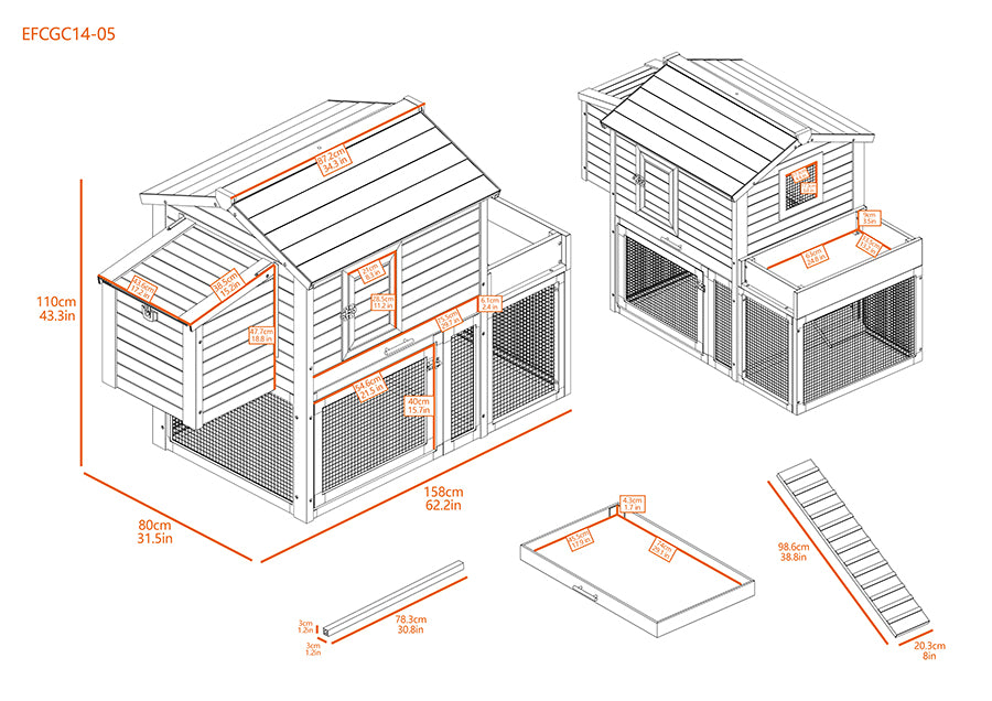 Coop de jardin avec stylo