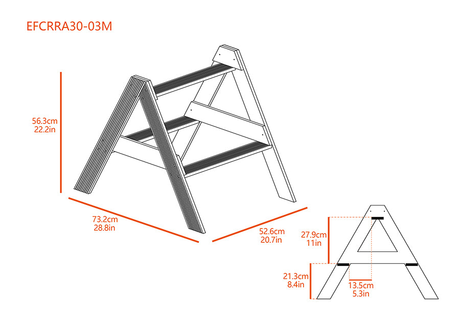 Restful Roost, Roosting Bars - A-Shape