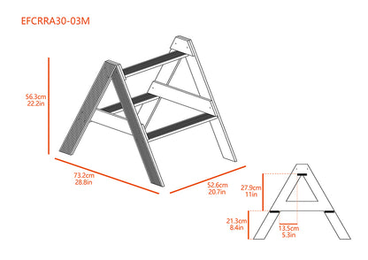 Restful Roost, Roosting Bars - A-Shape