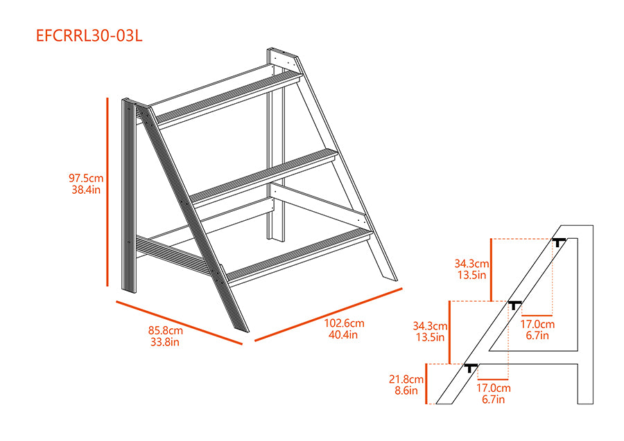 Restful Roost, Roosting Bars: L-Shape