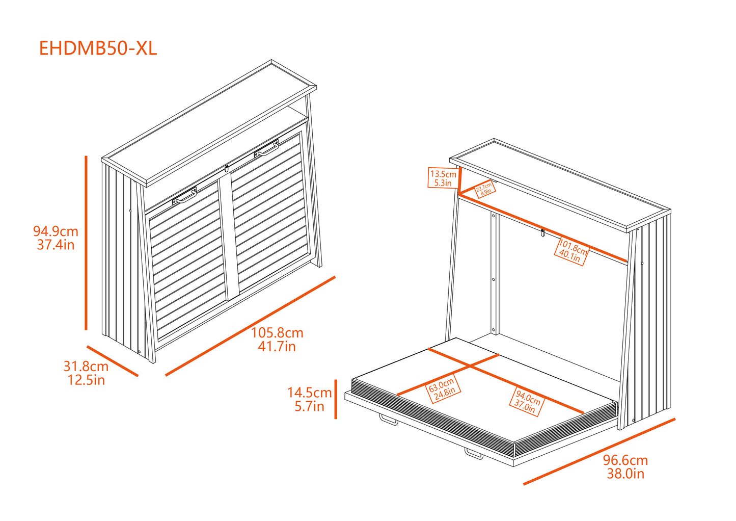 Murphy Bed XL