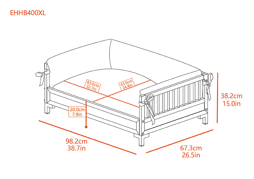 Cama para mascotas Manhattan