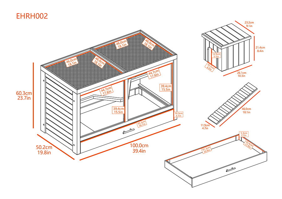 Park Avenue Small Animal Hutch