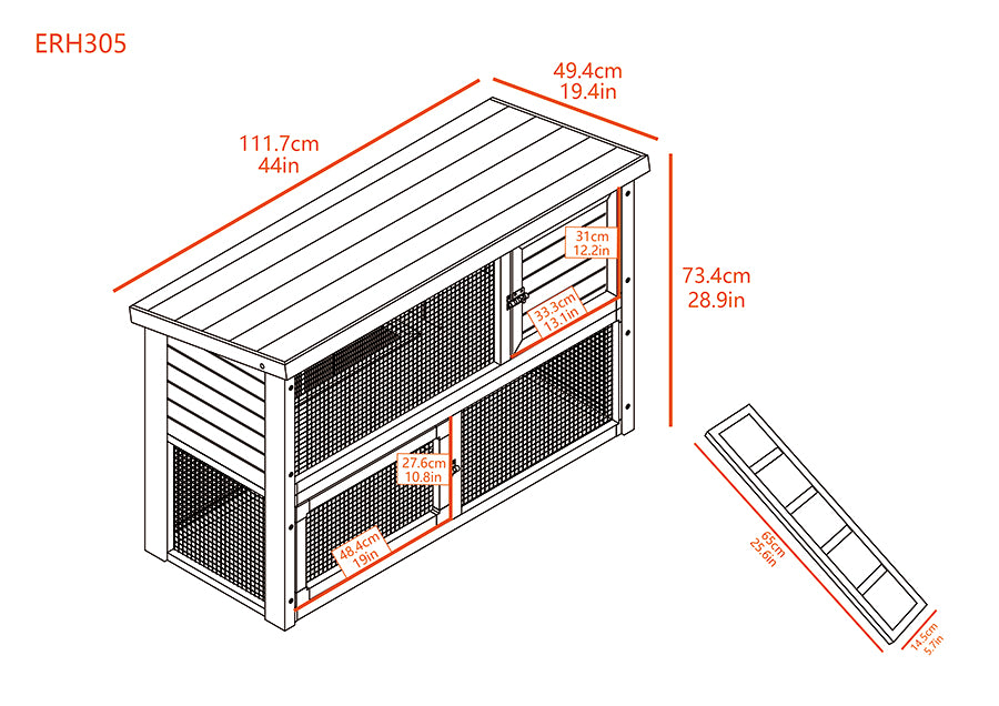 Columbia Rabbit Hutch