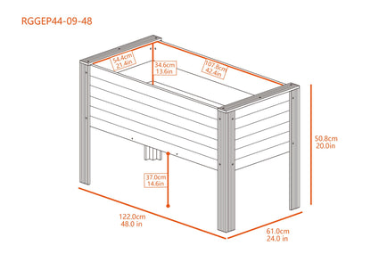 ECOFLEX® Elevated Planter