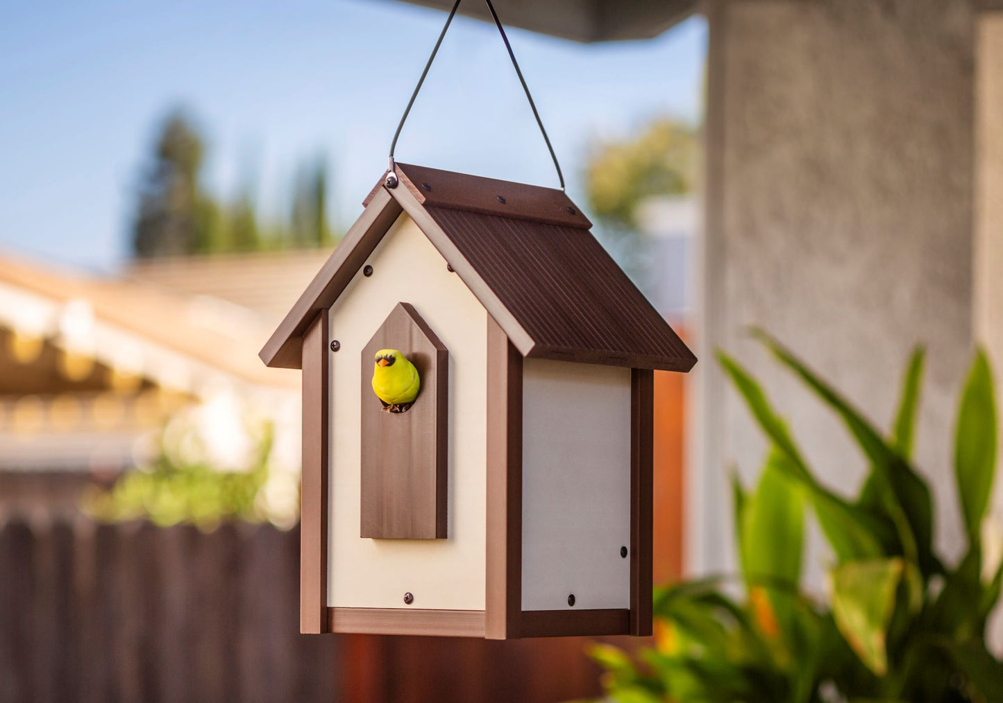 Feathered Friends A-Frame Retreat Bird House